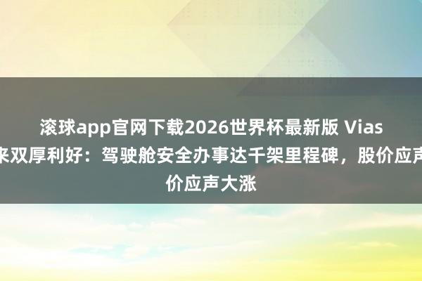 滚球app官网下载2026世界杯最新版 Viasat迎来双厚利好：驾驶舱安全办事达千架里程碑，股价应声大涨