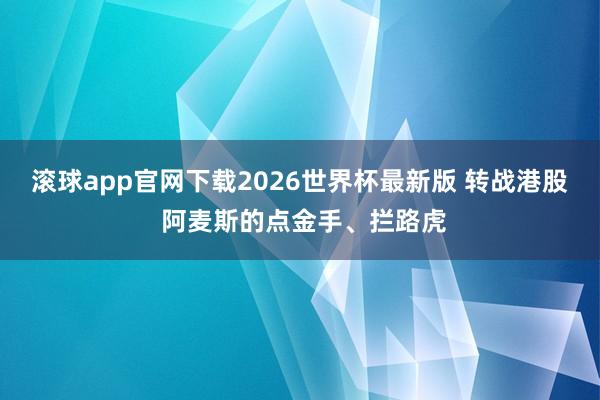 滚球app官网下载2026世界杯最新版 转战港股 阿麦斯的点金手、拦路虎
